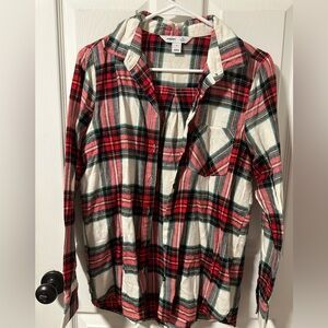 Old Navy Multicolor Plaid Shirt